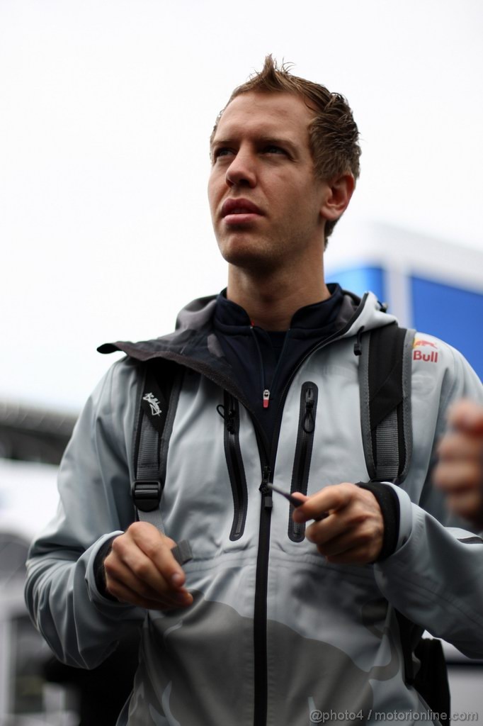 GP GERMANIA, 21.07.2011- Sebastian Vettel (GER), Red Bull Racing, RB7 