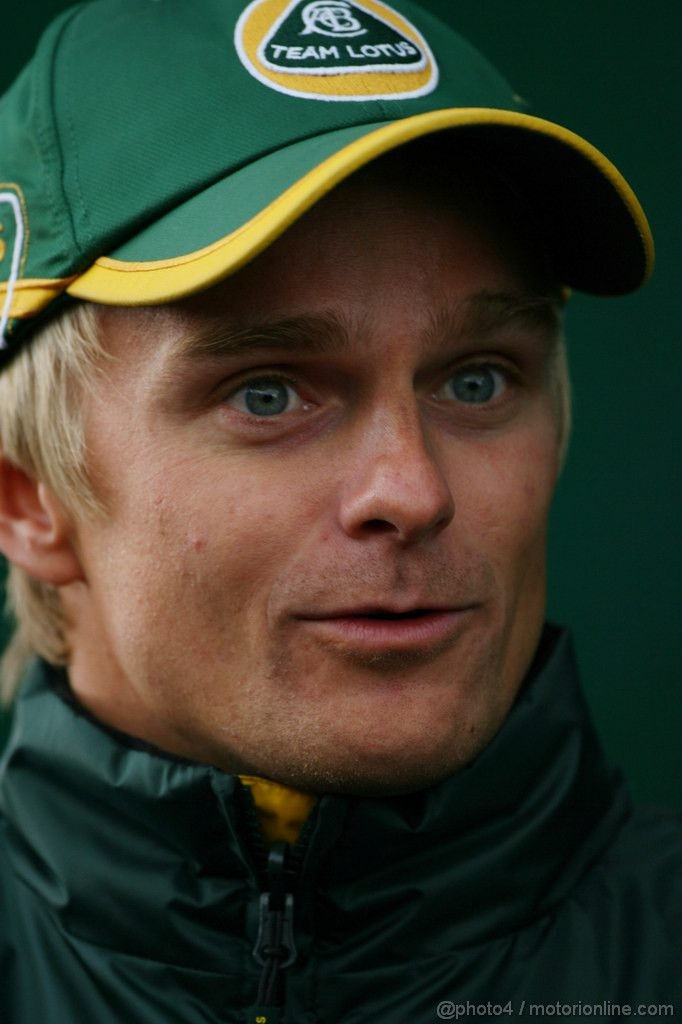 GP GERMANIA, 21.07.2011- Conferenza Stampa, Heikki Kovalainen (FIN), Team Lotus, TL11 