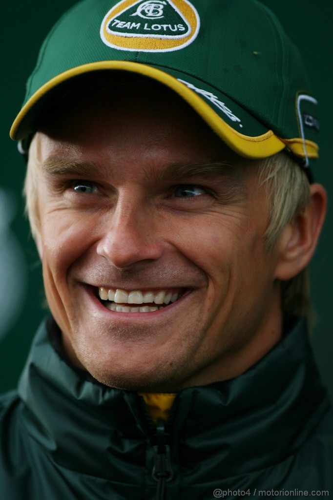 GP GERMANIA, 21.07.2011- Conferenza Stampa, Heikki Kovalainen (FIN), Team Lotus, TL11 