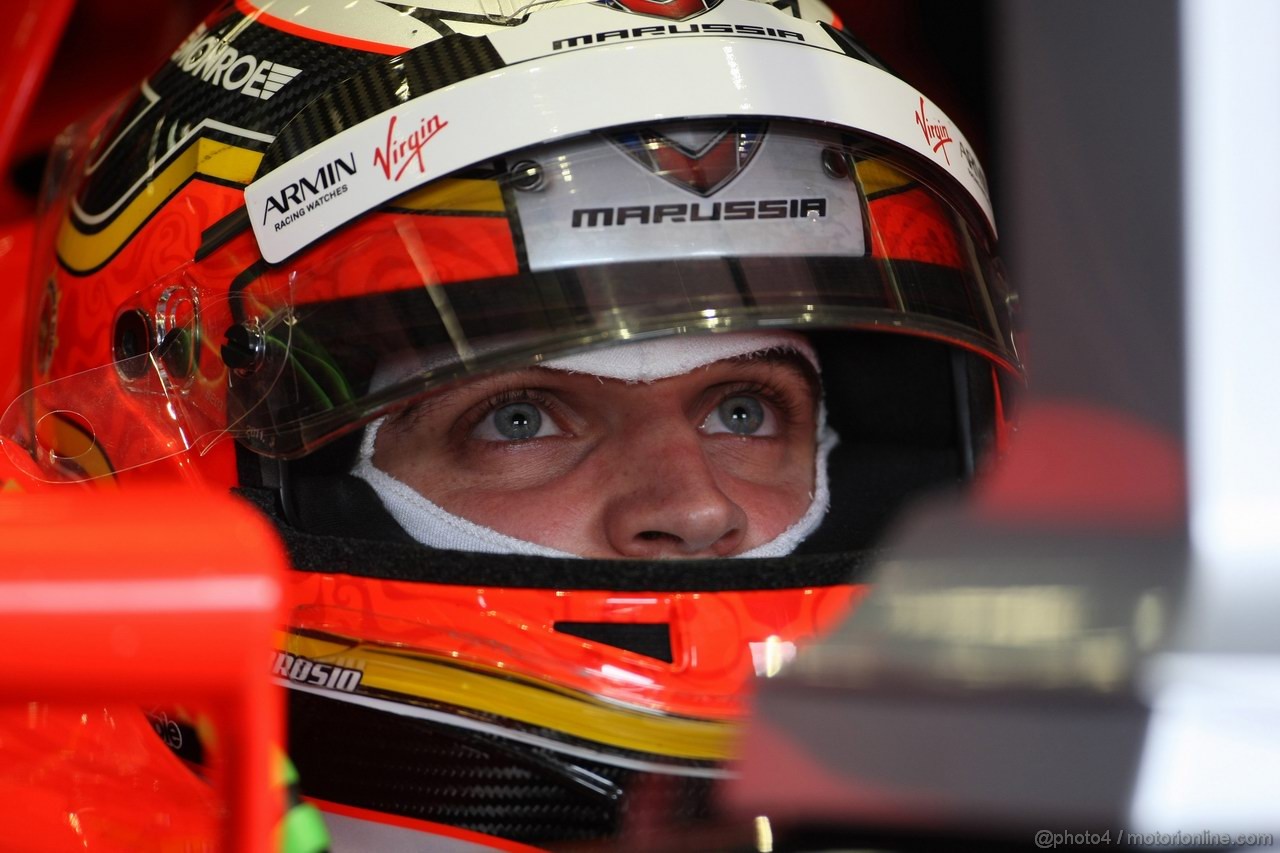 GP GERMANIA, 23.07.2011- Prove Libere 3, Sabato, Jerome D'Ambrosio (BEL), Marussia Virgin Racing VR-02 