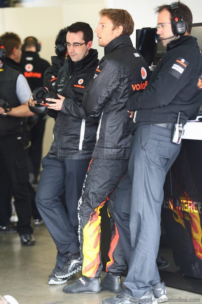 GP GERMANIA, 23.07.2011- Prove Libere 3, Sabato, Jenson Button (GBR), McLaren  Mercedes, MP4-26 