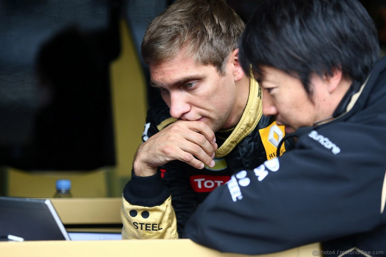 GP GERMANIA, 23.07.2011- Prove Libere 3, Sabato, Vitaly Petrov (RUS), Lotus Renault GP, R31 