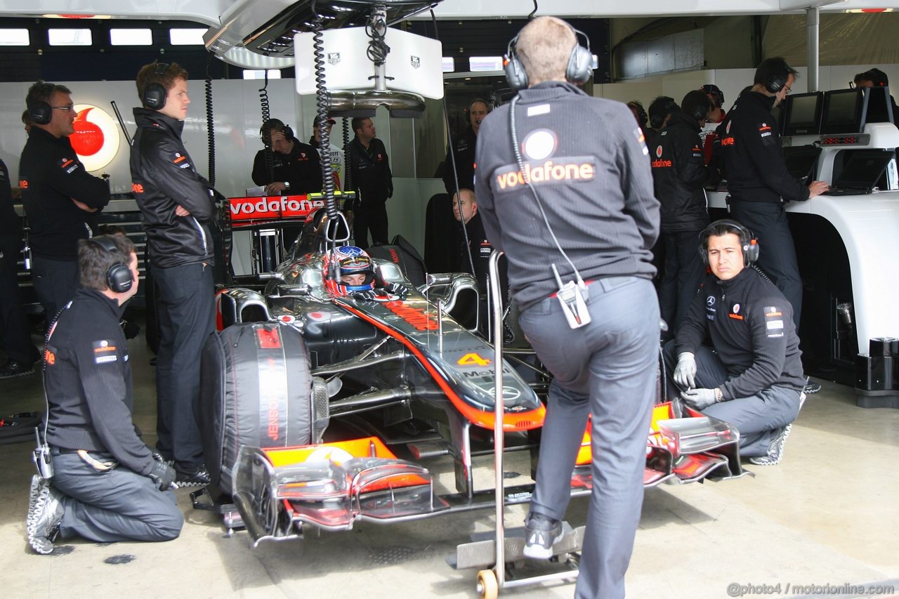 GP GERMANIA, 23.07.2011- Prove Libere 3, Sabato, Jenson Button (GBR), McLaren  Mercedes, MP4-26 