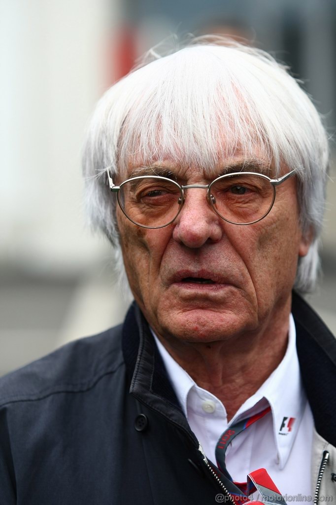 GP GERMANIA, 23.07.2011- Prove Libere 3, Sabato, Bernie Ecclestone (GBR), President e CEO of Formula One Management  