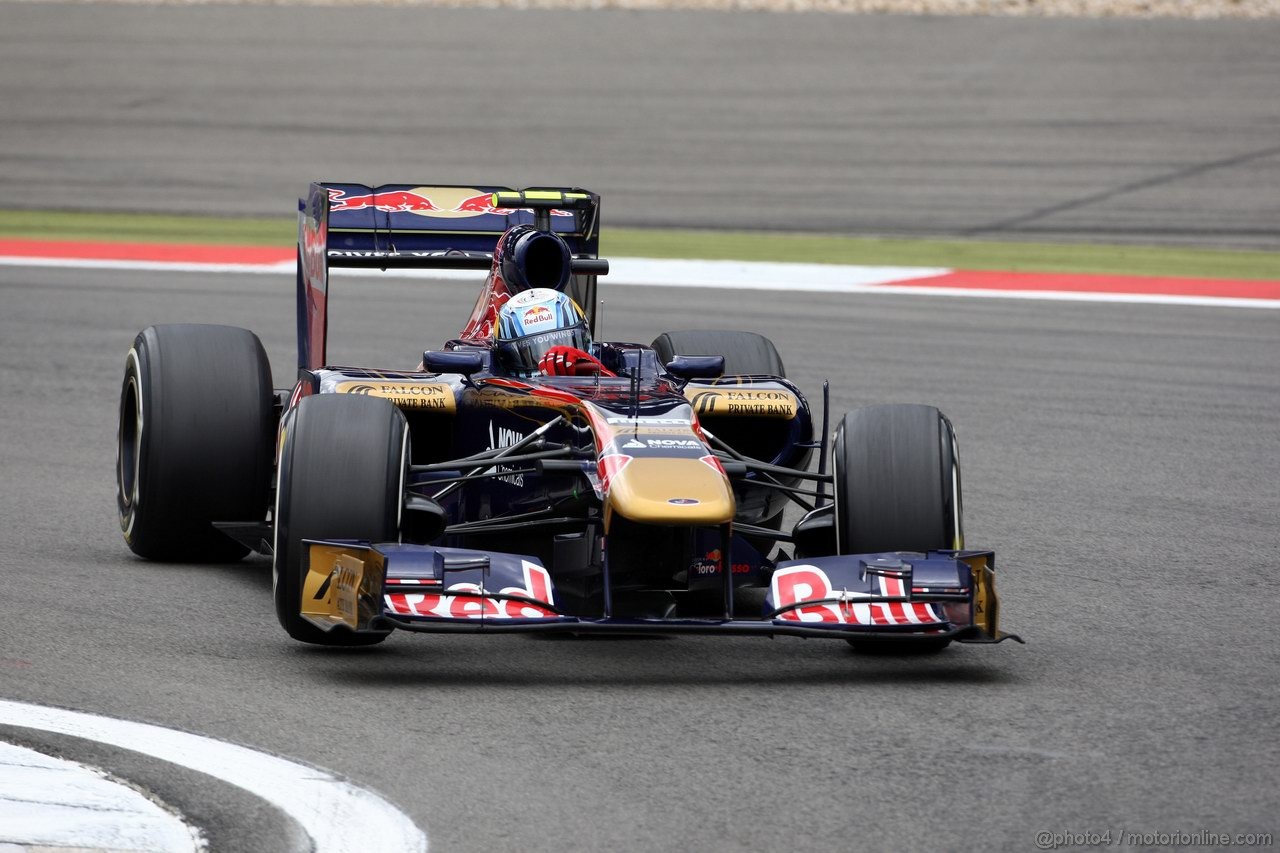 GP GERMANIA, 23.07.2011- Prove Libere 3, Sabato, Jaime Alguersuari (SPA), Scuderia Toro Rosso, STR6 