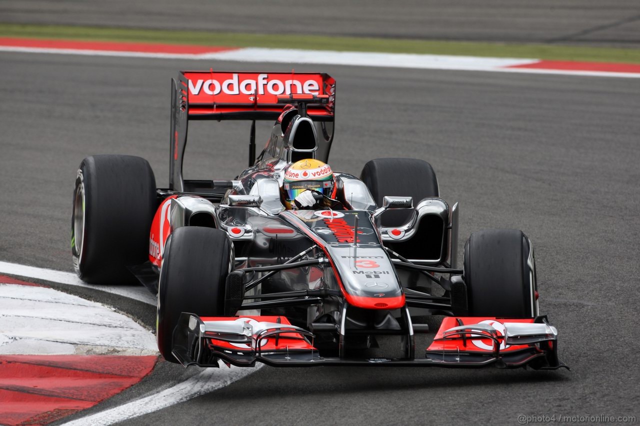 GP GERMANIA, 23.07.2011- Prove Libere 3, Sabato, Lewis Hamilton (GBR), McLaren  Mercedes, MP4-26 