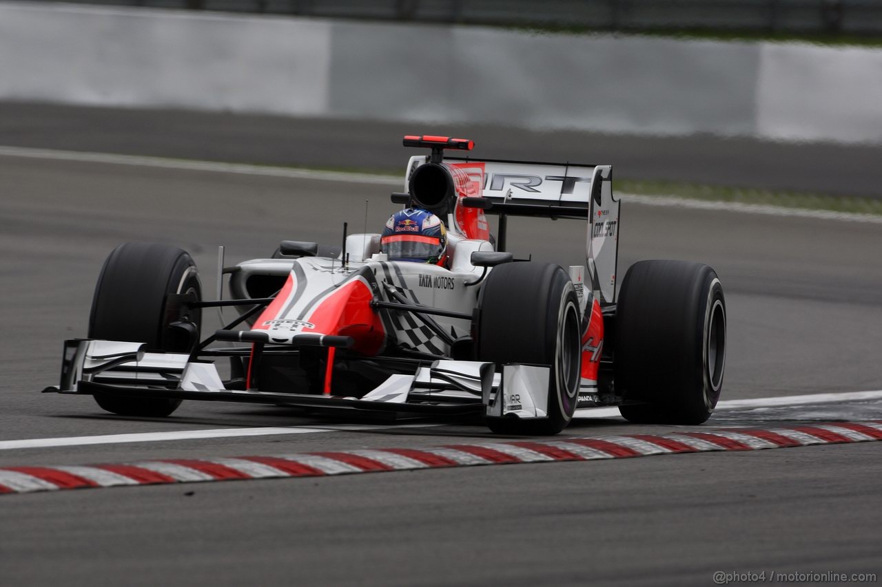 GP GERMANIA, 23.07.2011- Prove Libere 3, Sabato, Daniel Ricciardo (AUS), Hispania Racing F1 Team, HRT  