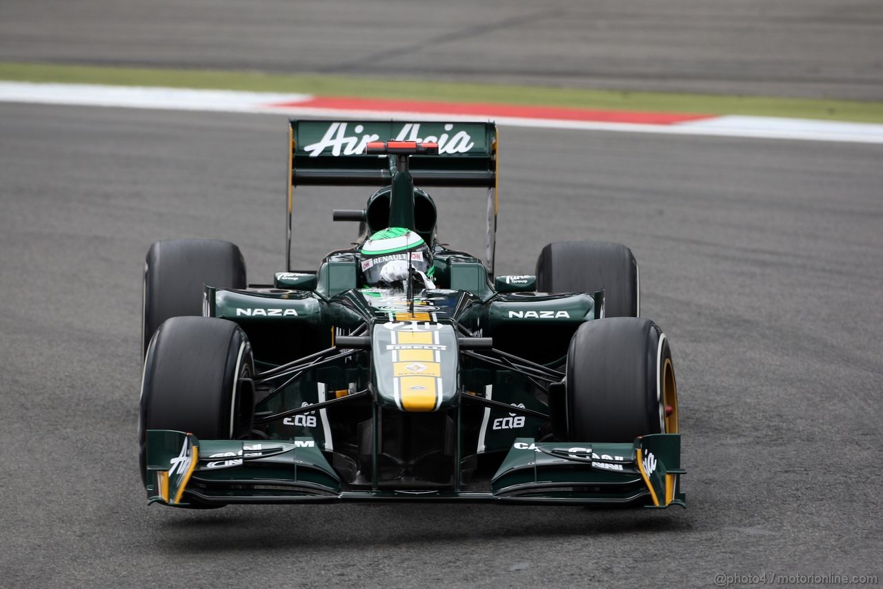 GP GERMANIA, 23.07.2011- Prove Libere 3, Sabato, Heikki Kovalainen (FIN), Team Lotus, TL11 
