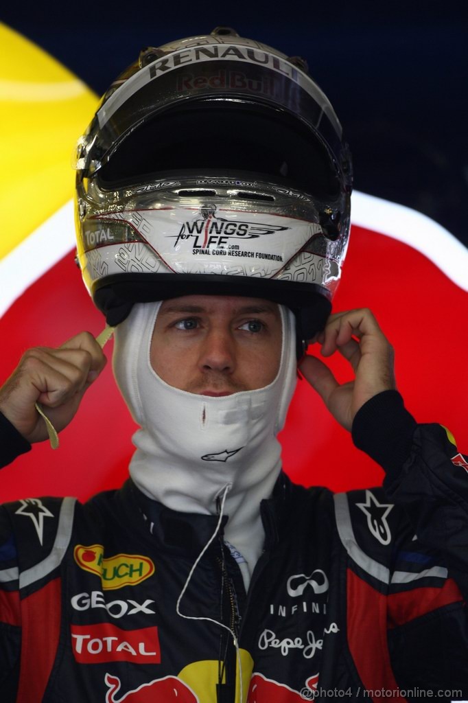 GP GERMANIA, 23.07.2011- Prove Libere 3, Sabato, Sebastian Vettel (GER), Red Bull Racing, RB7 