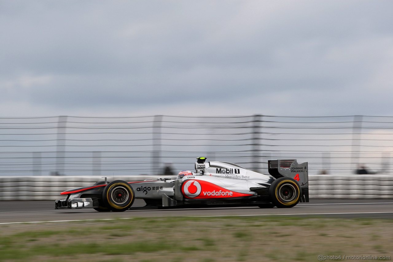 GP GERMANIA, 23.07.2011- Prove Libere 3, Sabato, Jenson Button (GBR), McLaren  Mercedes, MP4-26 