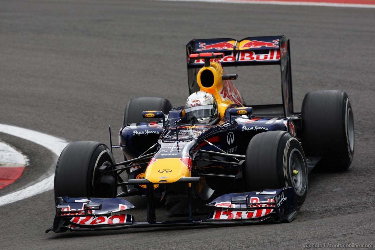 GP GERMANIA, 23.07.2011- Prove Libere 3, Sabato, Sebastian Vettel (GER), Red Bull Racing, RB7 