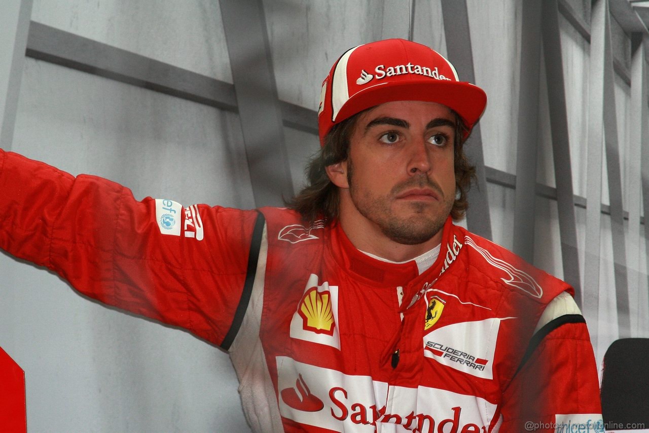 GP GERMANIA, 23.07.2011- Prove Libere 3, Sabato, Fernando Alonso (ESP), Ferrari, F-150 Italia 