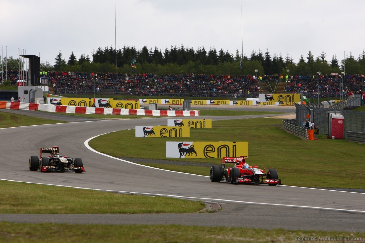 GP GERMANIA, 23.07.2011- Prove Libere 3, Sabato, Timo Glock (GER), Marussia Virgin Racing VR-02 