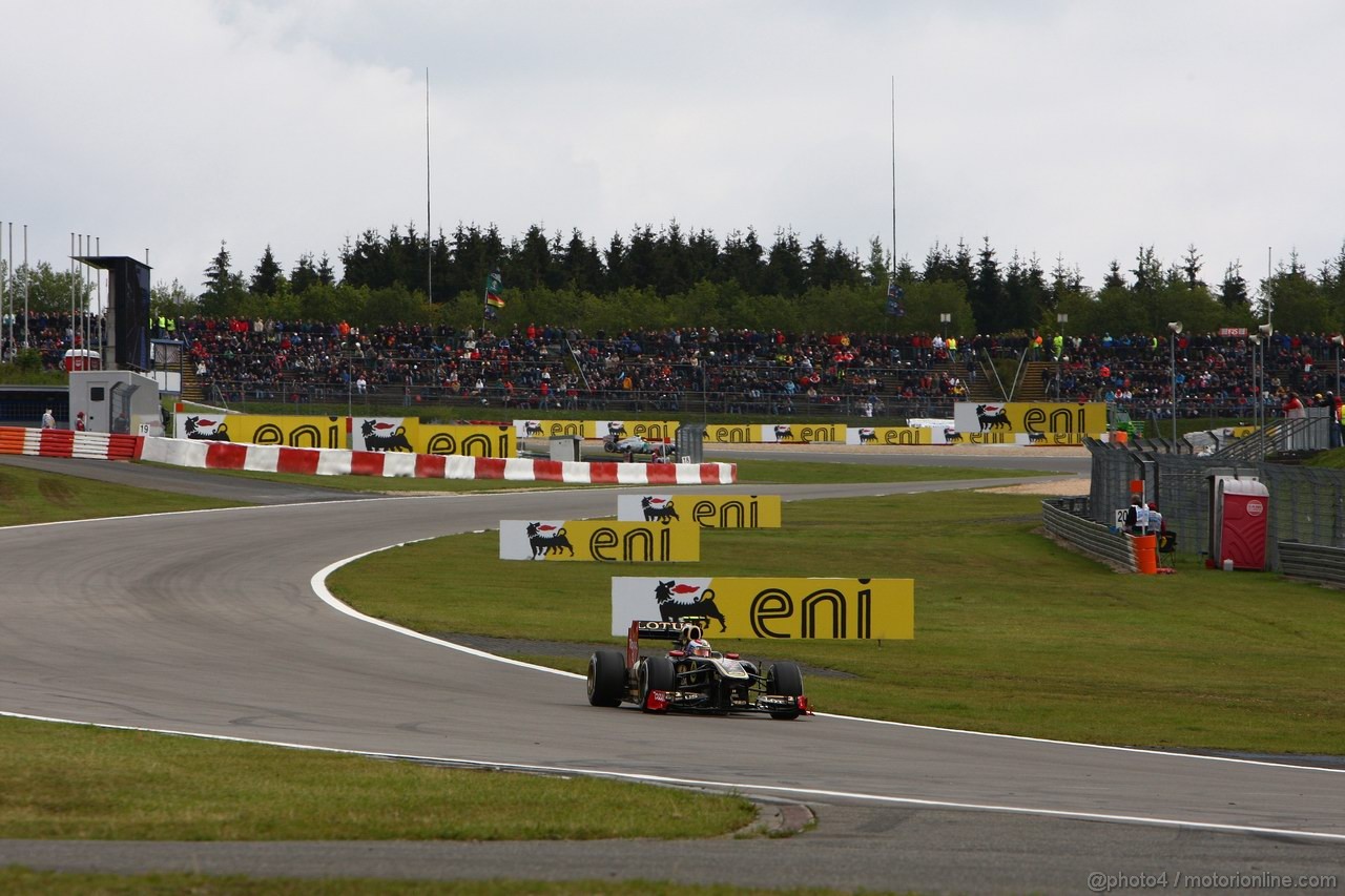 GP GERMANIA, 23.07.2011- Prove Libere 3, Sabato, Vitaly Petrov (RUS), Lotus Renault GP, R31 
