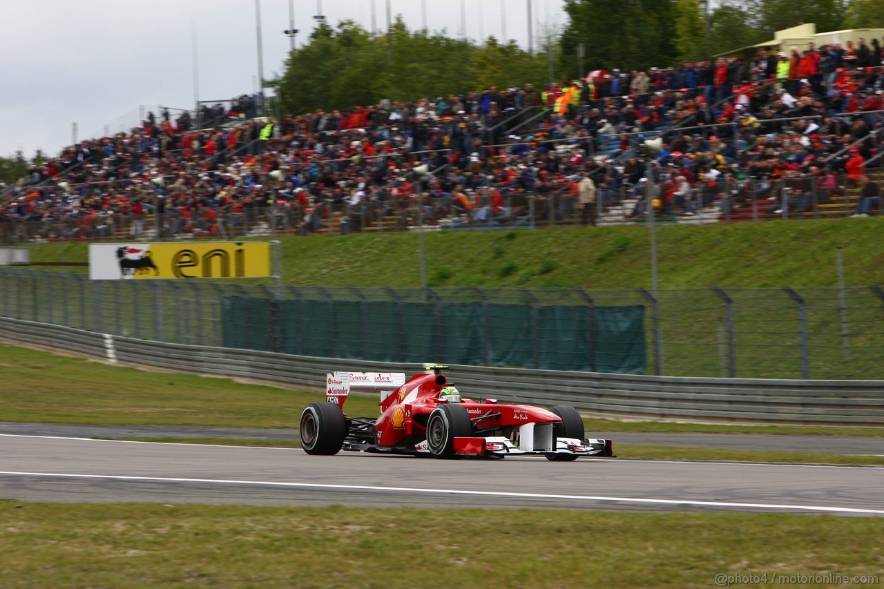 GP GERMANIA, 23.07.2011- Prove Libere 3, Sabato, Felipe Massa (BRA), Ferrari, F-150 Italia 
