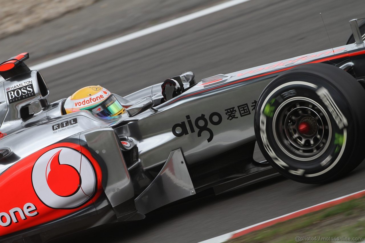 GP GERMANIA, 23.07.2011- Prove Libere 3, Sabato, Lewis Hamilton (GBR), McLaren  Mercedes, MP4-26 