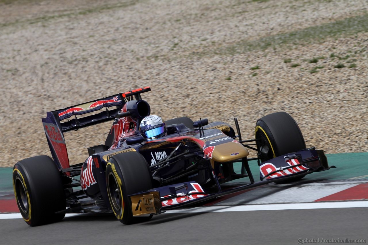 GP GERMANIA, 23.07.2011- Prove Libere 3, Sabato, Sébastien Buemi (SUI), Scuderia Toro Rosso, STR6 