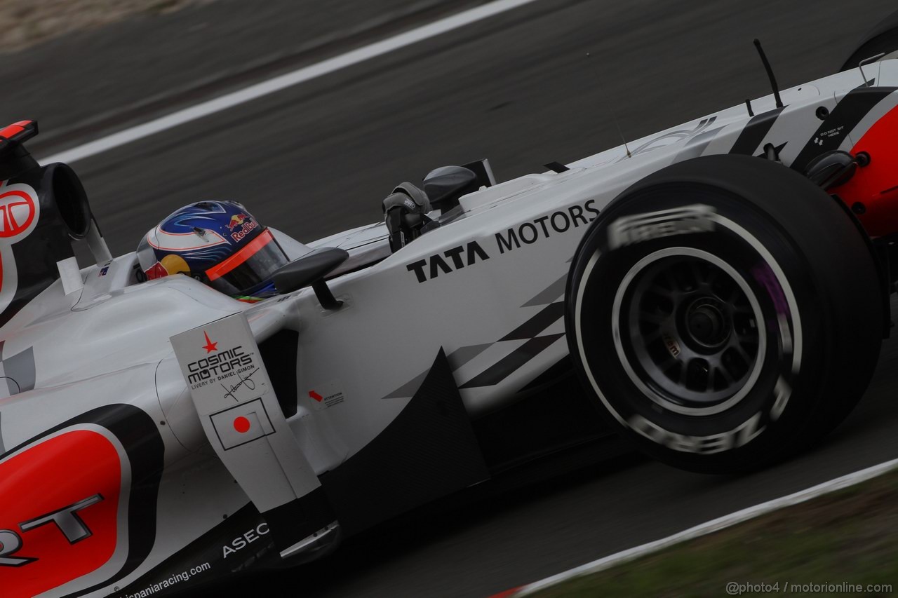 GP GERMANIA, 23.07.2011- Prove Libere 3, Sabato, Daniel Ricciardo (AUS), Hispania Racing F1 Team, HRT  