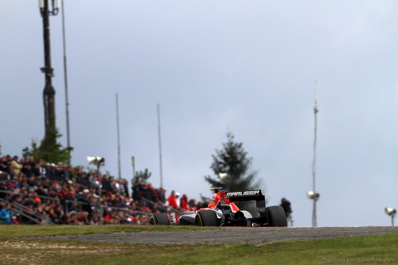 GP GERMANIA, 23.07.2011- Prove Libere 3, Sabato, Jerome D'Ambrosio (BEL), Marussia Virgin Racing VR-02 