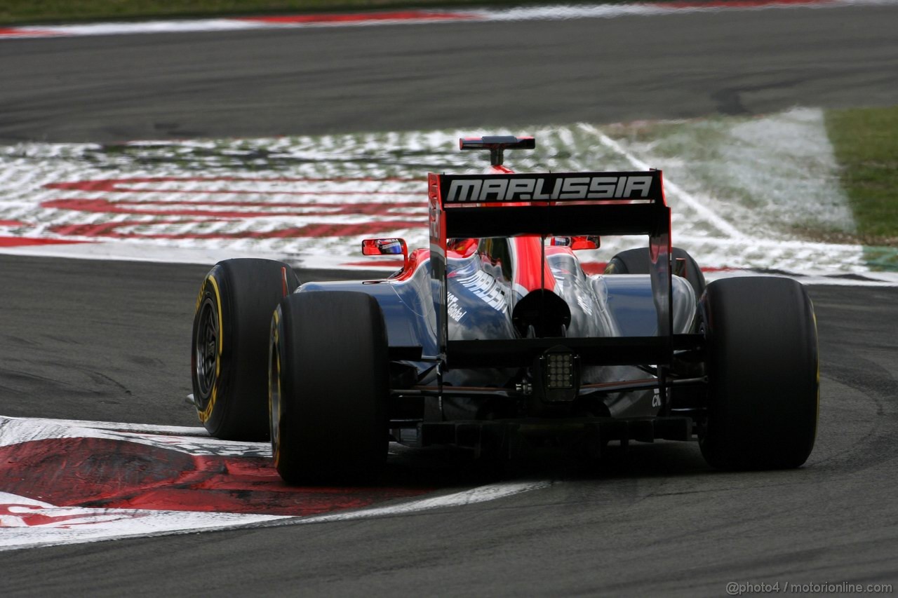 GP GERMANIA, 23.07.2011- Qualifiche, Timo Glock (GER), Marussia Virgin Racing VR-02 