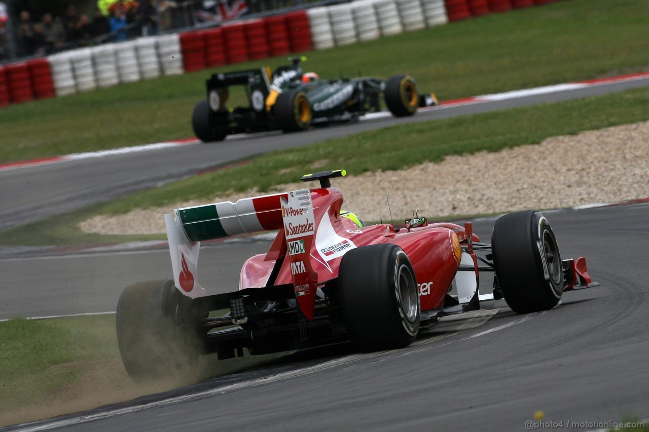 GP GERMANIA, 23.07.2011- Qualifiche, Felipe Massa (BRA), Ferrari, F-150 Italia 