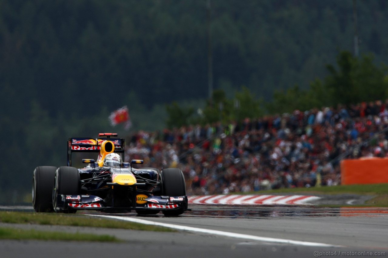 GP GERMANIA, 23.07.2011- Qualifiche, Sebastian Vettel (GER), Red Bull Racing, RB7 