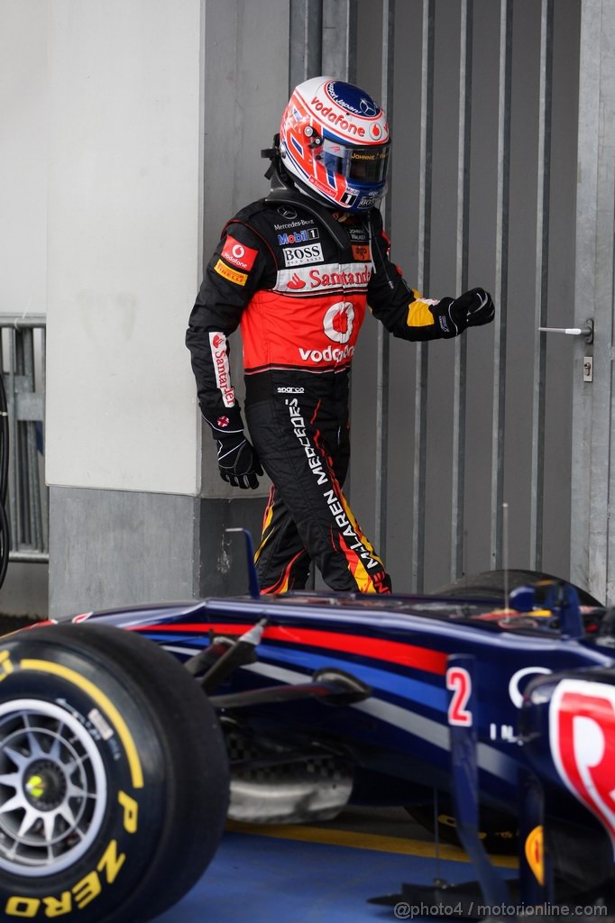 GP GERMANIA, 23.07.2011- Qualifiche, Jenson Button (GBR), McLaren  Mercedes, MP4-26 