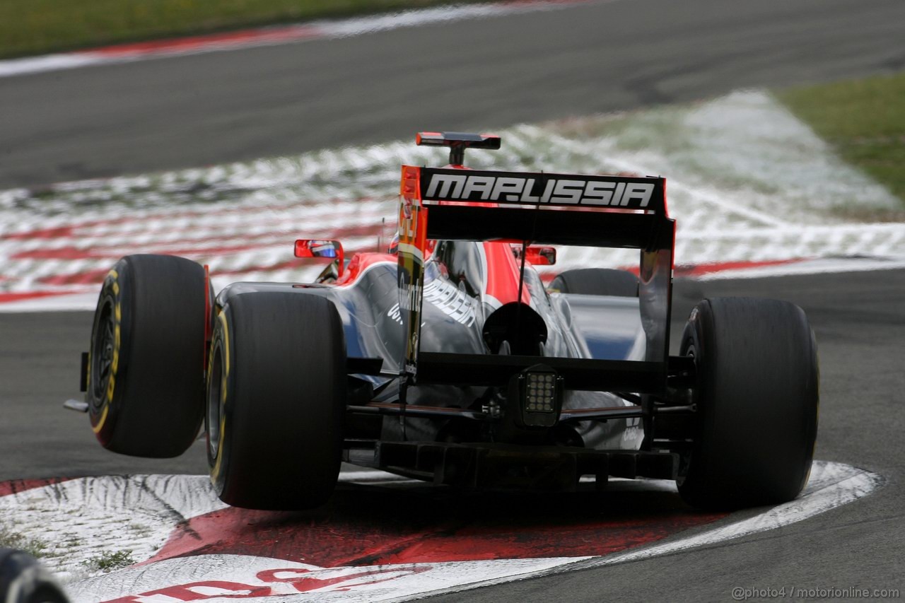 GP GERMANIA, 23.07.2011- Qualifiche,  Timo Glock (GER), Marussia Virgin Racing VR-02 