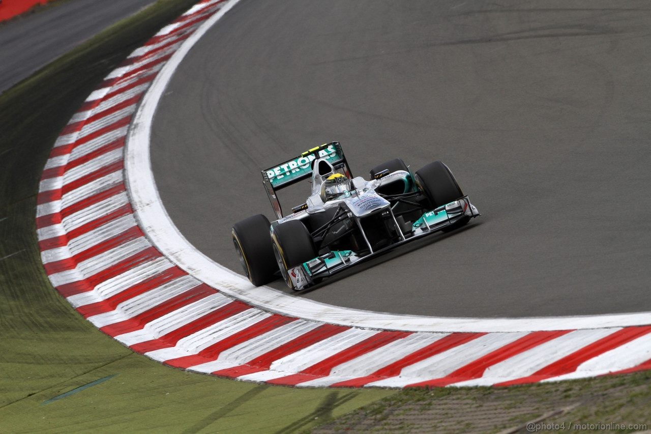 GP GERMANIA, 23.07.2011- Qualifiche, Nico Rosberg (GER), Mercedes GP Petronas F1 Team, MGP W02 