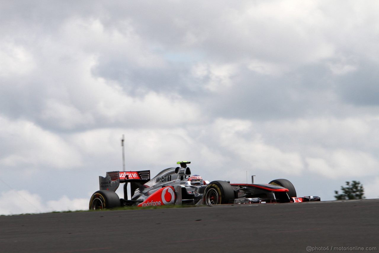 GP GERMANIA, 23.07.2011- Qualifiche, Jenson Button (GBR), McLaren  Mercedes, MP4-26 