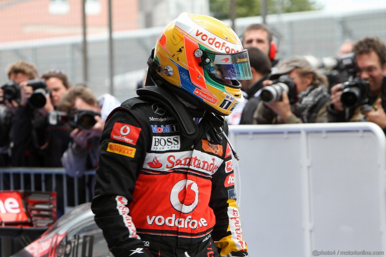 GP GERMANIA, 23.07.2011- Qualifiche, Lewis Hamilton (GBR), McLaren  Mercedes, MP4-26 