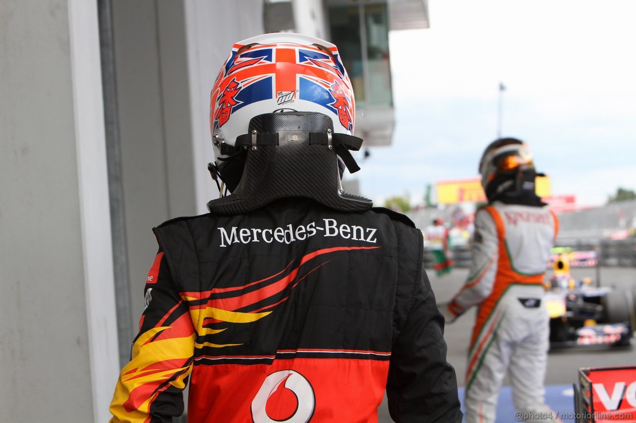 GP GERMANIA, 23.07.2011- Qualifiche, Jenson Button (GBR), McLaren  Mercedes, MP4-26 