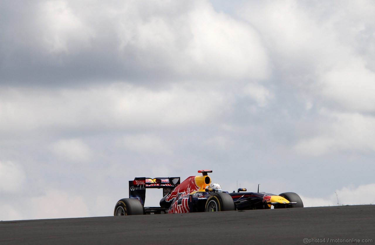 GP GERMANIA, 23.07.2011- Qualifiche, Sebastian Vettel (GER), Red Bull Racing, RB7 