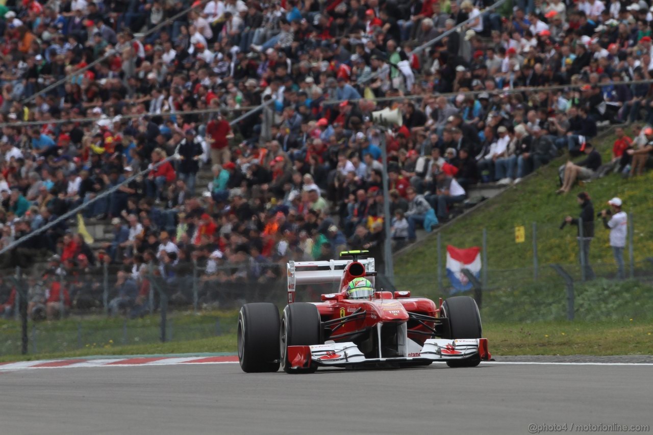 GP GERMANIA, 23.07.2011- Qualifiche, Felipe Massa (BRA), Ferrari, F-150 Italia 