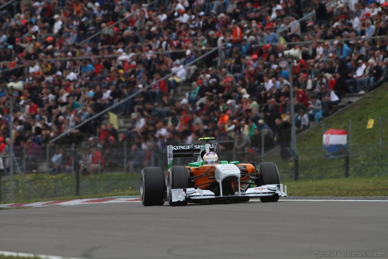 GP GERMANIA, 23.07.2011- Qualifiche, Adrian Sutil (GER), Force India F1 Team, VJM04 