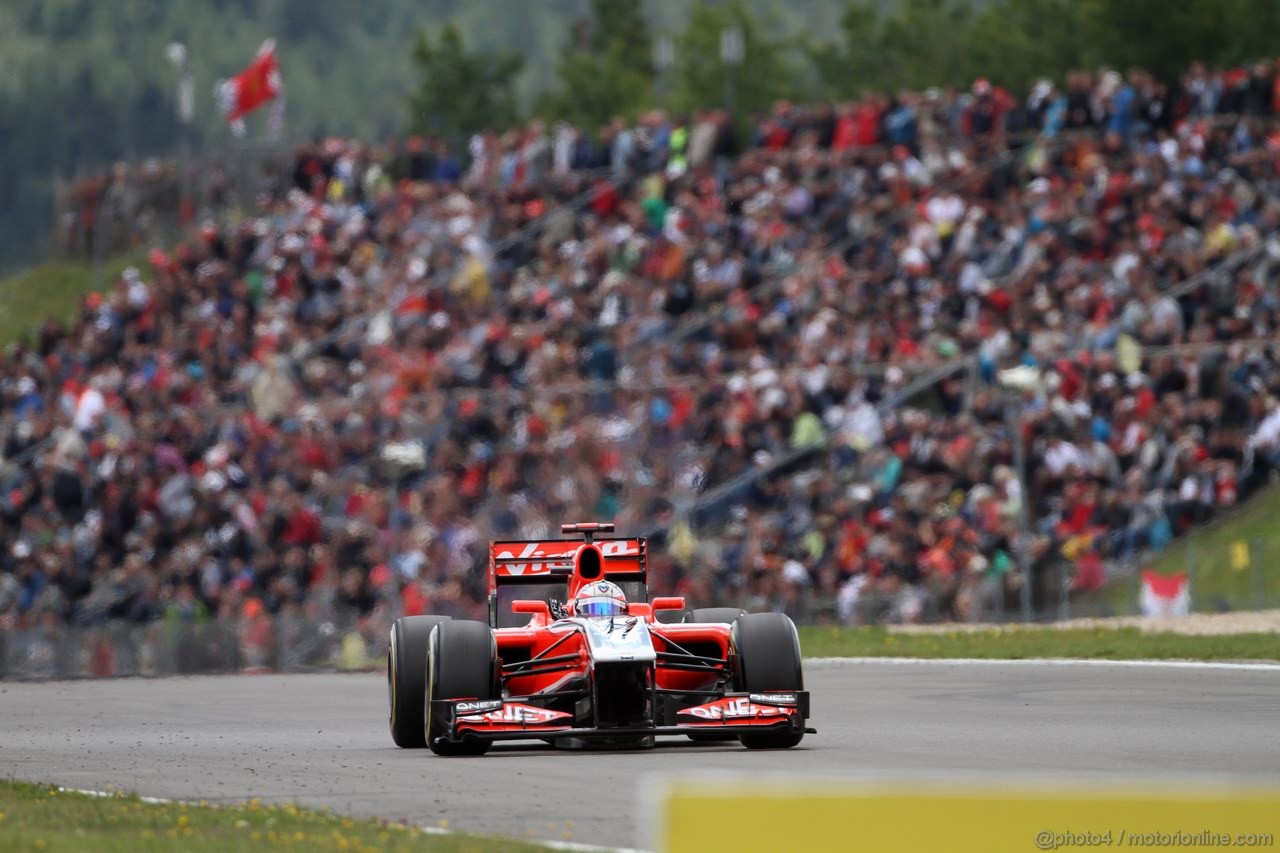GP GERMANIA, 23.07.2011- Qualifiche, Timo Glock (GER), Marussia Virgin Racing VR-02 