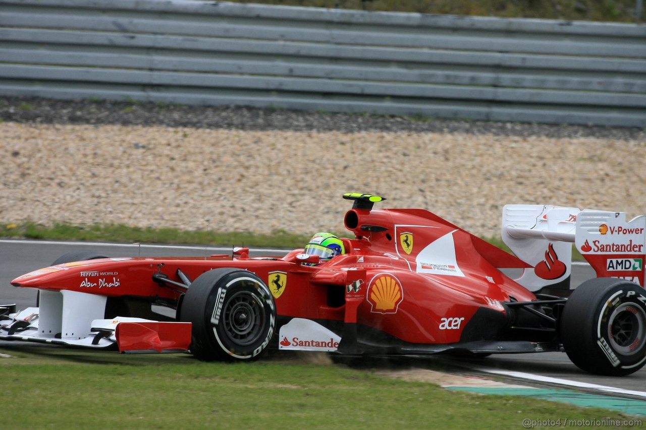 GP GERMANIA, 23.07.2011- Qualifiche, Felipe Massa (BRA), Ferrari, F-150 Italia 