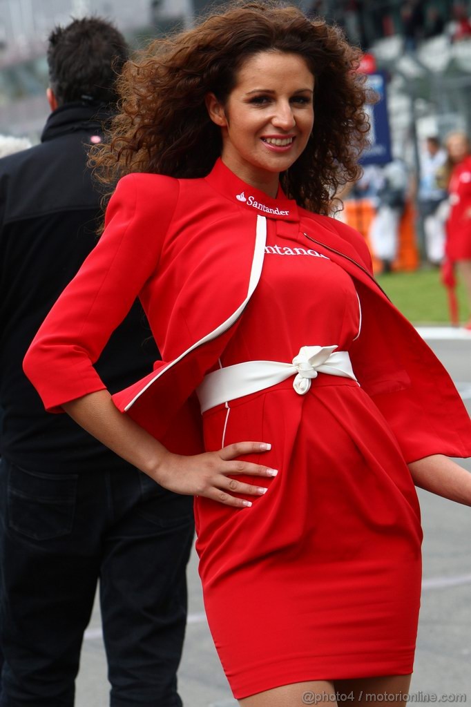 GP GERMANIA, 23.07.2011- grid girl, pitbabes