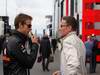 GP GERMANIA, 23.07.2011- Jenson Button (GBR), McLaren  Mercedes, MP4-26 e David Coulthard (GBR) 