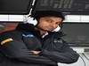 GP GERMANIA, 23.07.2011- Prove Libere 3, Sabato, Narain Karthikeyan (IND), Hispania Racing F1 Team, HRT, Test Driver