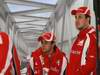 GP GERMANIA, 23.07.2011- Prove Libere 3, Sabato, Felipe Massa (BRA), Ferrari, F-150 Italia e his brother Dudu Massa