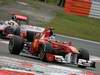 GP GERMANIA, 23.07.2011- Qualifiche, Fernando Alonso (ESP), Ferrari, F-150 Italia davanti a Lewis Hamilton (GBR), McLaren  Mercedes, MP4-26 