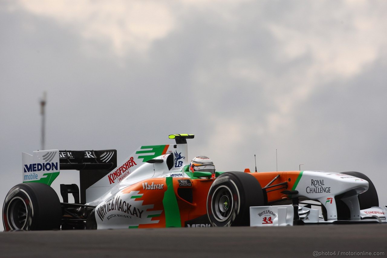 GP GERMANIA, 22.07.2011- Prove Libere 1, Venerdi', Nico Hulkenberg (GER), Force India F1 Team, Test Driver 