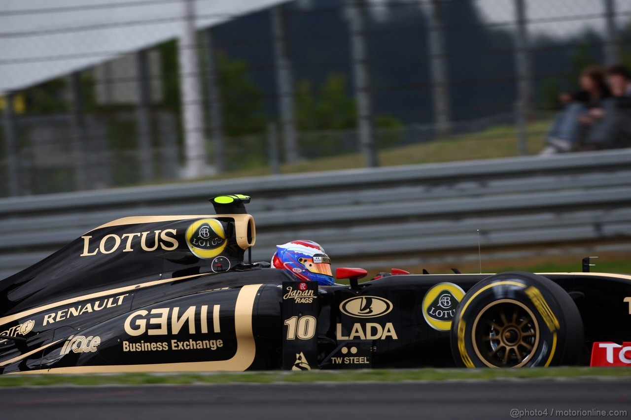 GP GERMANIA, 22.07.2011- Prove Libere 1, Venerdi', Vitaly Petrov (RUS), Lotus Renault GP, R31 