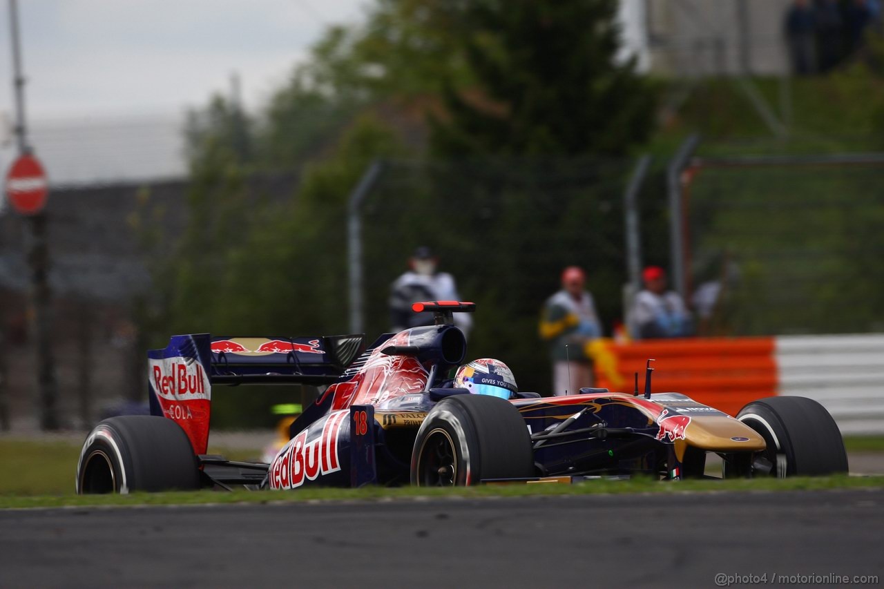 GP GERMANIA, 22.07.2011- Prove Libere 1, Venerdi', Sébastien Buemi (SUI), Scuderia Toro Rosso, STR6 