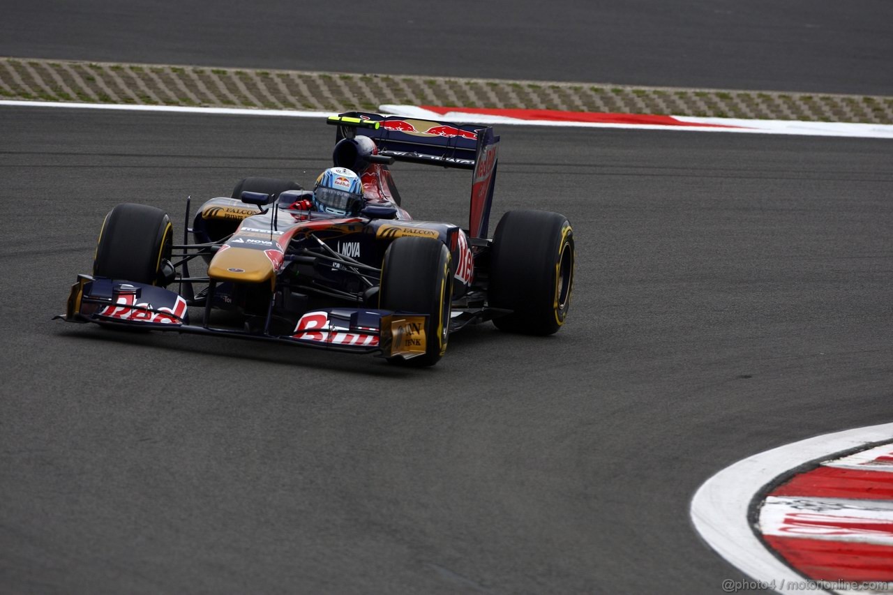 GP GERMANIA, 22.07.2011- Prove Libere 1, Venerdi', Jaime Alguersuari (SPA), Scuderia Toro Rosso, STR6 