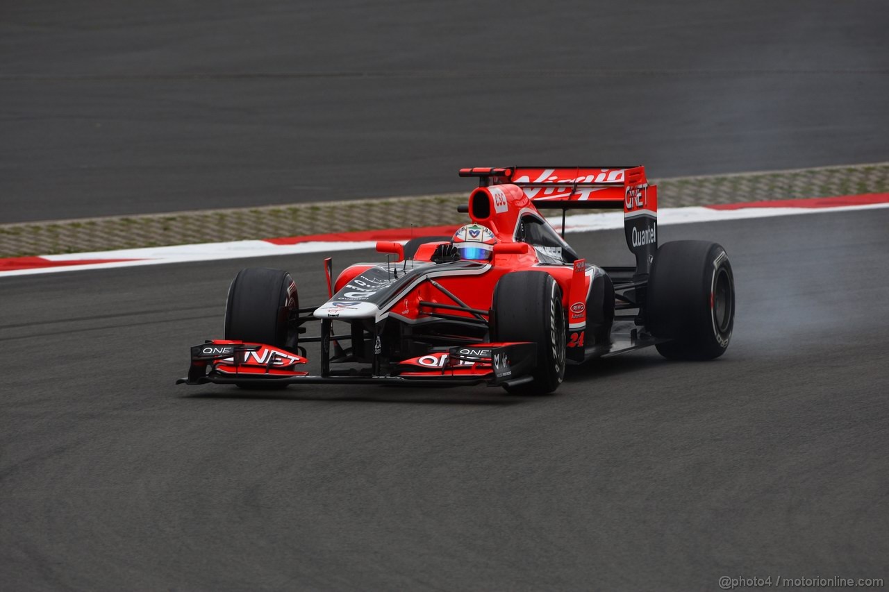 GP GERMANIA, 22.07.2011- Prove Libere 1, Venerdi', Timo Glock (GER), Marussia Virgin Racing VR-02 