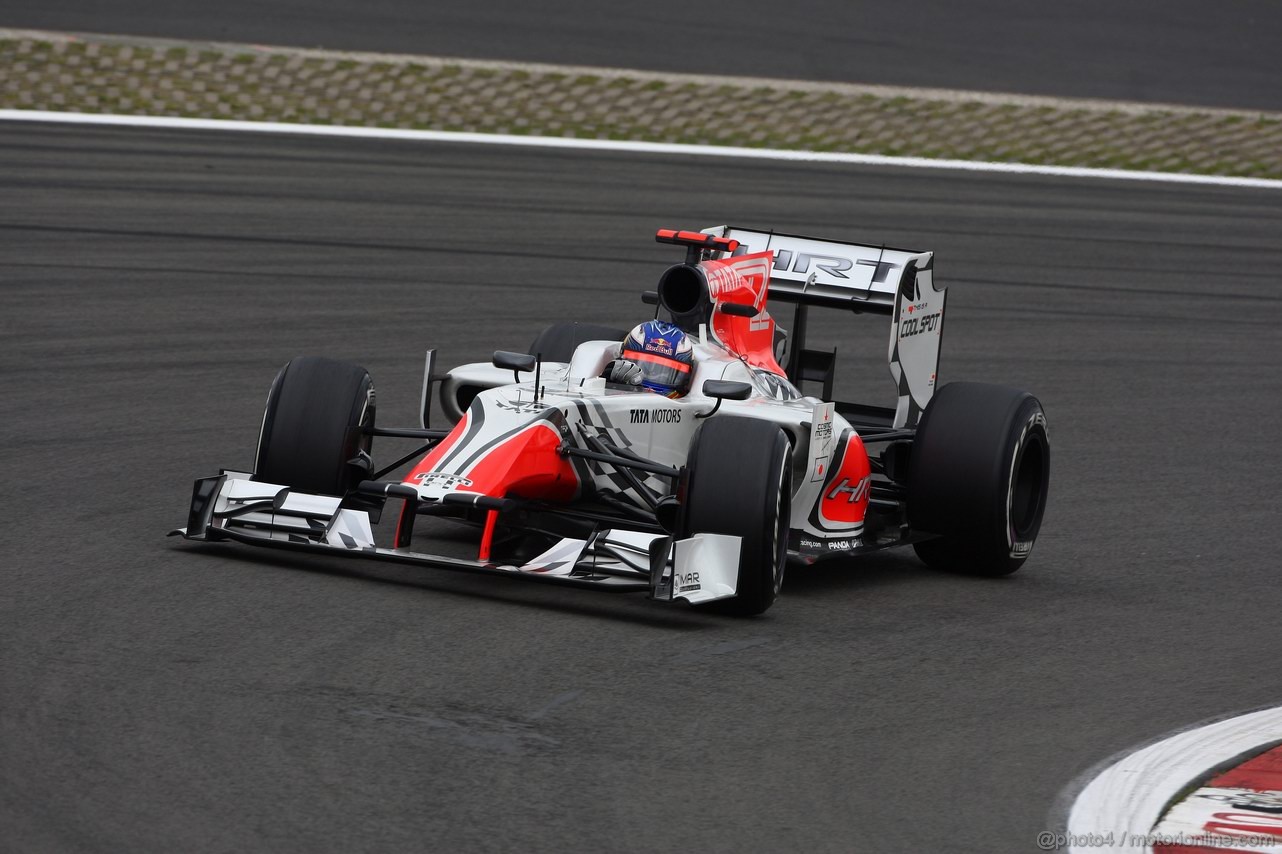 GP GERMANIA, 22.07.2011- Prove Libere 1, Venerdi', Daniel Ricciardo (AUS), Hispania Racing F1 Team, HRT  