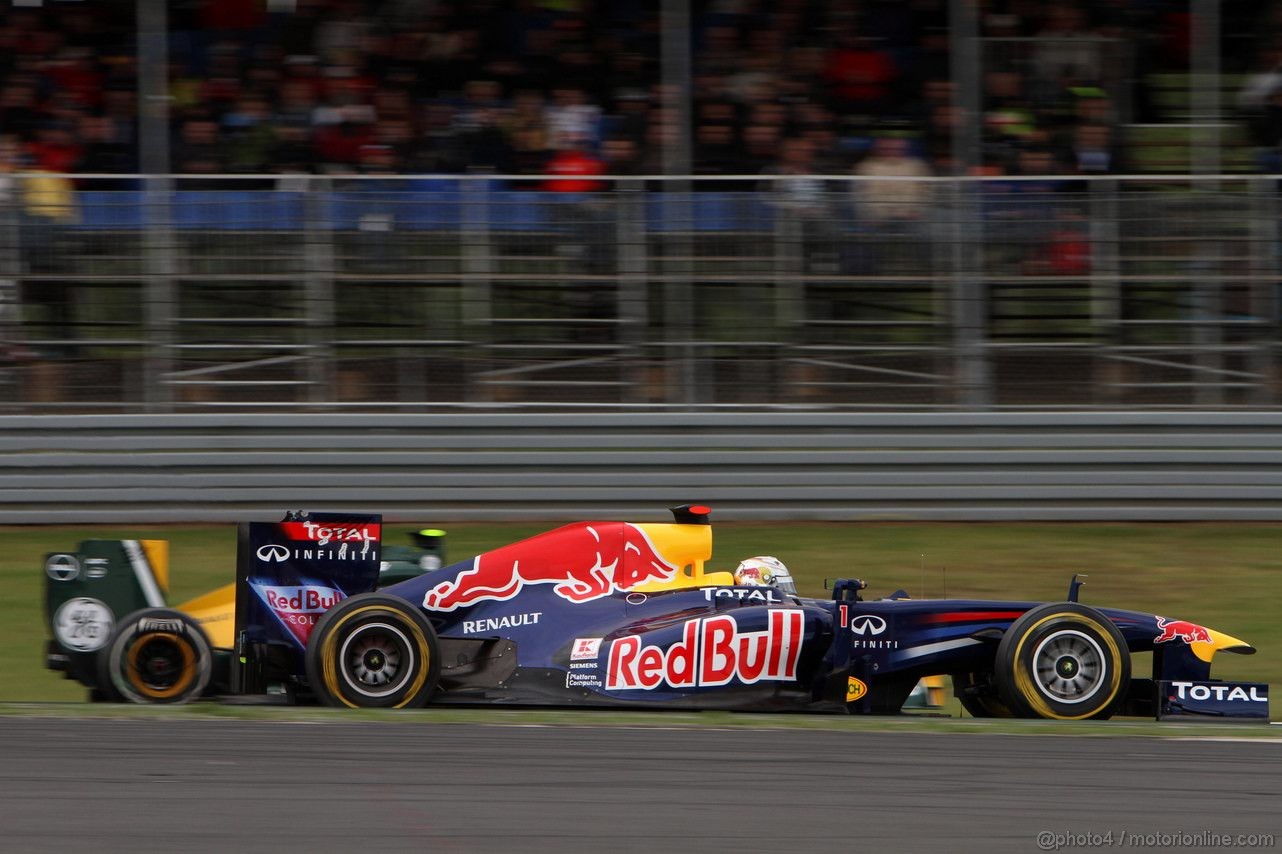 GP GERMANIA, 22.07.2011- Prove Libere 1, Venerdi', Sebastian Vettel (GER), Red Bull Racing, RB7 