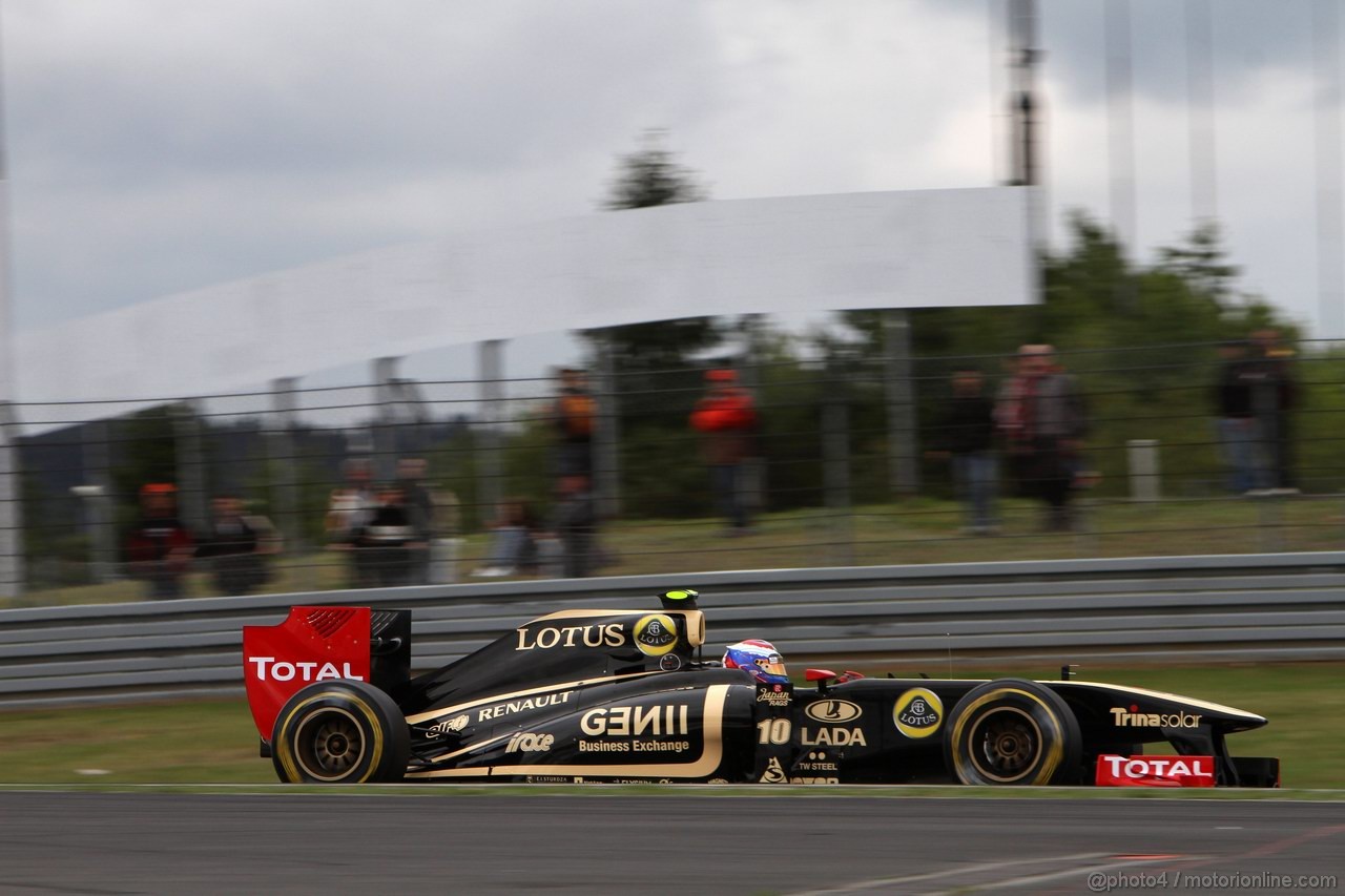 GP GERMANIA, 22.07.2011- Prove Libere 1, Venerdi', Vitaly Petrov (RUS), Lotus Renault GP, R31 